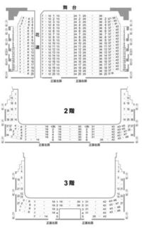 新橋演舞場の3階の31 42の席って視界どうですか Yahoo 知恵袋