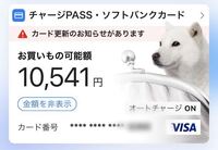 ソフトバンクカードの利用可能額はどのように計算された金額なのでし Yahoo 知恵袋