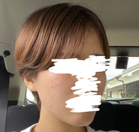 ヘアスタイルについて画像のとおり 面長です 顔がでかい 太っているという事 Yahoo 知恵袋