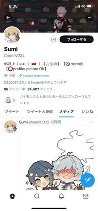 こちらの海外の絵師さんのプロフィール内の Profilespic Yahoo 知恵袋