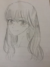 小5です 鉛筆で描いてみたんですけど 女の子っぽくなってしまっ Yahoo 知恵袋