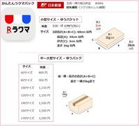 ラクマのゆうパックで郵送したいのですが 最小サイズが 60サイズに満たして Yahoo 知恵袋