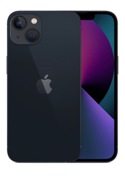 iPhone13 ミッドナイト　黒 iPhone13のミッドナイトですが、本当に黒ですか？濃紺に見え