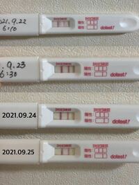 生理予定日頃に出血があり茶おりになり今は出てませんが 検査薬が薄くなった気 Yahoo 知恵袋