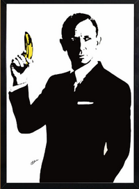 007のボンドがバナナを持っている絵を時々見かけるのですが どう Yahoo 知恵袋