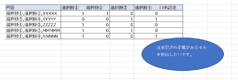 Excelでの複数回答のアンケート集計についてお尋ねします 回答 Yahoo 知恵袋