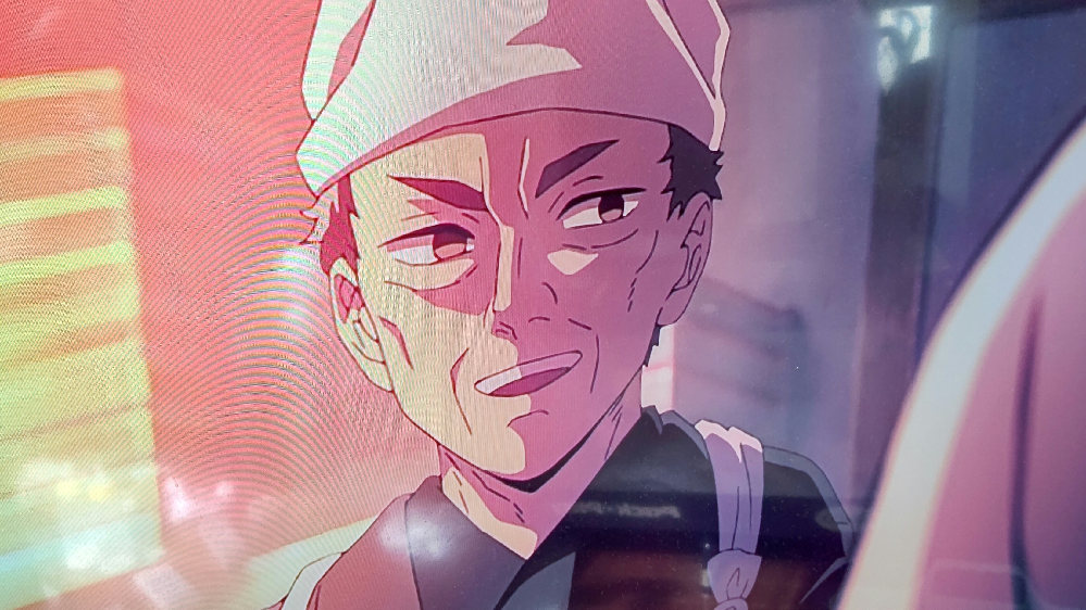 昨日 10月10日放送の アニメ鬼滅の刃無限列車編の蕎麦屋の親父 Yahoo 知恵袋