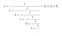 教えてください お願い致します この画像の連分数表示をもつ Yahoo 知恵袋