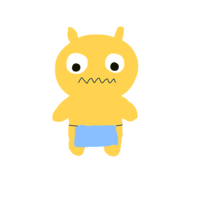記憶を頼りにうろ覚えで描いたのですが こういう黄色のキャラクター の名 Yahoo 知恵袋