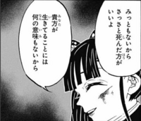 鬼滅の刃のカナヲって童磨にブーメラン発言 簡単に言うと感情ないとかなんのた Yahoo 知恵袋