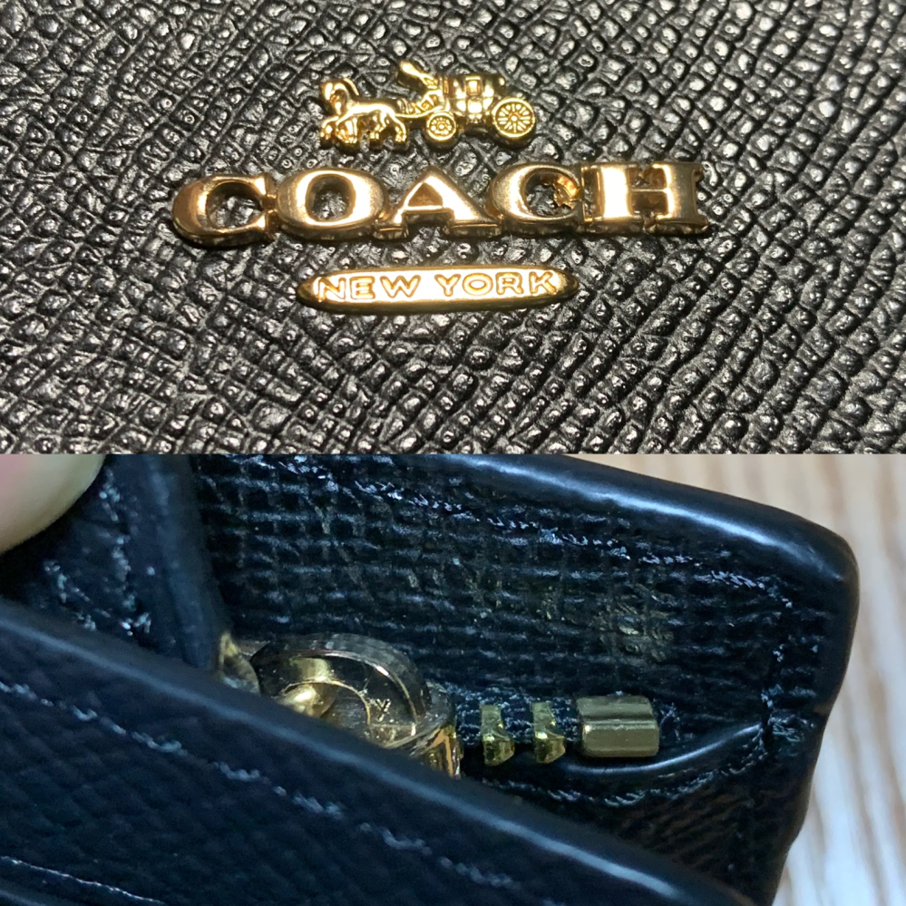 本日セカンドストリートでCOACHの長財布を購入しました。店員さんに 