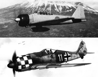また第二次世界大戦をするとしたら、搭乗機はスッカスカの日本機を選びますか？

翼の中に燃料を沢山入れてるから航続距離が長いだけで、胴体内燃料タンクはフォッケウルフ君より小さい。 