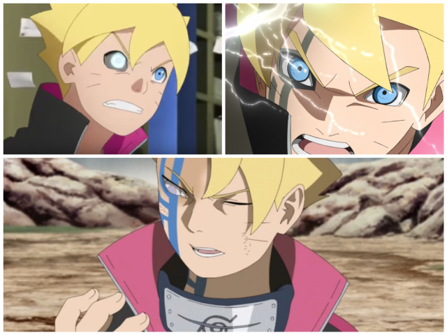 漫画 アニメ Boruto 中盤までたまに出番のあったボルトの淨眼 Yahoo 知恵袋