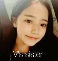 Btsのテヒョンの妹さんとして写ってるこの女性誰ですか Yahoo 知恵袋