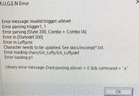Mugenに詳しい方に質問です Winmugenでとあるキャラを使おうとす Yahoo 知恵袋