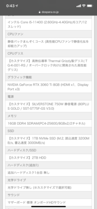 1/6までに購入希望者がいない場合は中止します】ゲーミングPC ガレリア