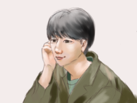 中学2年生です イラスト評価 添削お願いします 声優の西山宏太朗 Yahoo 知恵袋