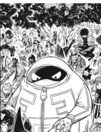 ヒロアカのこのページにチェンソーマンのキャラクターが出ている