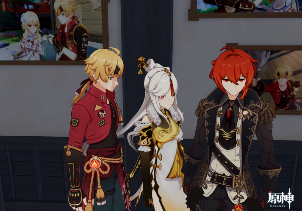 原神の塵歌壺についてです 画像のように壁に好きなイラストを入れる Yahoo 知恵袋