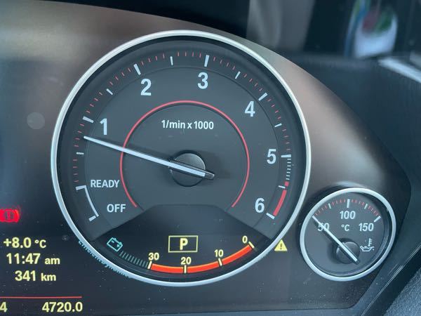 Bmwの白いビックリマークについて タコメーターの右下にある Yahoo 知恵袋