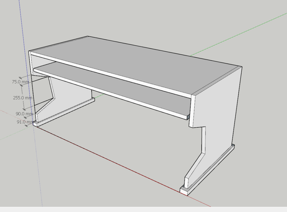 大型を机をDIYしようと思っていますが天板の厚さ、また木材の種類はどれがいいでしょうか？ 音楽制作（DTM）用の大型の机を作ろうと思っています。天板の大きさは1708mmX800mmで、図の写真...