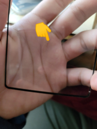 買った時の保護シールが一部付いてます あまり使ってはないです OP2435 貼った面に跡が残らない開封防止シール 10面付 ヒサゴ レッド色