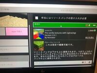 マイクラ統合版でリソースパックを入れているのですが反映されません Yahoo 知恵袋