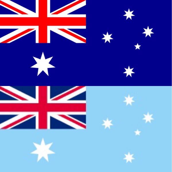 至急 オーストラリア南極領土の旗は、画像の下の旗ですか。 それともないですか