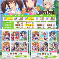 ウマ娘サクラバクシンオー育成してるのですが 右と左どちらのサポー Yahoo 知恵袋