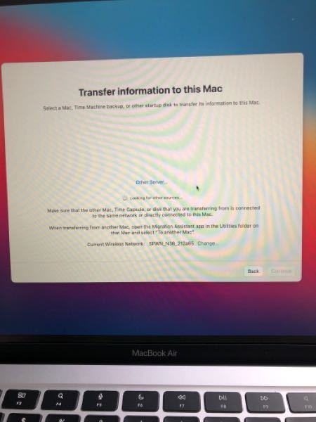 Macを初期化しようとしたのですが、この画面からどうしたらいいか分かりません。どなたか教えて頂けませんでしょうか。