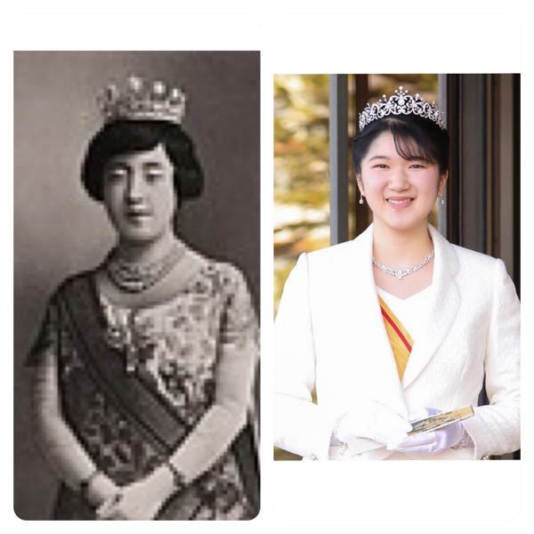 香淳皇后と愛子様 面差しが似てませんか？ なんというかふわっとした雰囲気といいますか。