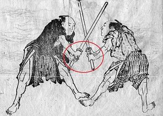 剣道に関して 下の画像みたいに両手をくっ付けて竹刀を持ちたいんだけど、 試合で反則にはならない？