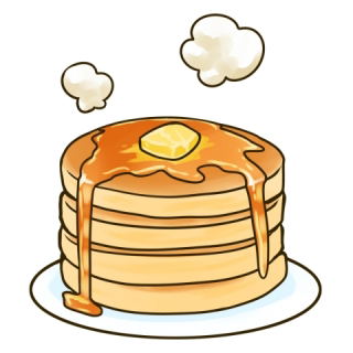 本日１月２５日はホットケーキの日です(*˙˘˙*) 皆さんホットケーキは好きですか？
