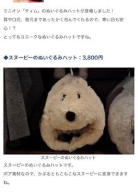 2月15日ユニバに行く予定なのですが この被り物は いつから Yahoo 知恵袋