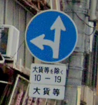 この標識の意味って10時から19時は普通車は右折禁止ですか また Yahoo 知恵袋