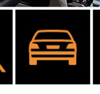 車 Bmw 走行中に写真のようなマークが表示されます 写真はオレンジですが Yahoo 知恵袋