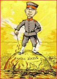 至急です ビゴーのこの風刺画について ナイフと地球儀の意味も含めて教えて欲 Yahoo 知恵袋