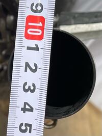 バイクのマフラー径を測りたいです メジャーで測ったものをf換算できま Yahoo 知恵袋