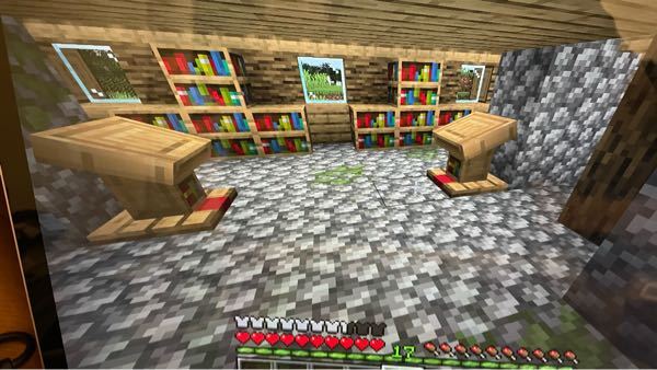 マイクラやって村を見つけたんですがこのような司書さんの部屋って珍 Yahoo 知恵袋