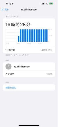 大至急教えてください。 昨日の昼間頃からiPhoneのスクリーンタイムタイムから変なURLが出てきて、監視アプリや盗み聞きなどをしているのではないかと気になり質問させていただきます
わかる方教えてください。