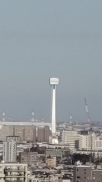 江戸川区にあるこのタワーって何でしょうか? 船堀タワーから小松川方面に行った
辺り？に見えるんだけど 