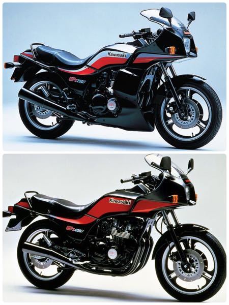 カワサキのgpz400Fとgpz750fってフォルムが全く同じに - Yahoo!知恵袋