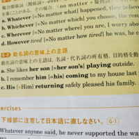 C何故himじゃだめなんですか そもそも 意味上の主語で所有格か目的 Yahoo 知恵袋