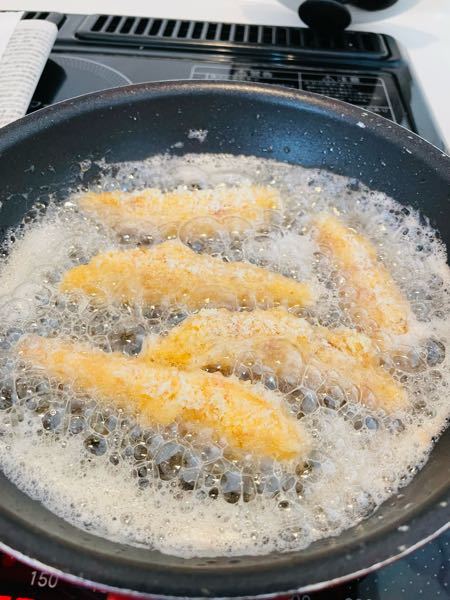 エビフライ作って揚げてたら油が泡泡になってきました なんで Yahoo 知恵袋