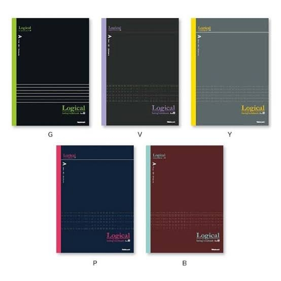 このようなノートはどこに教科名と名前を書けば良いのでしょうか？