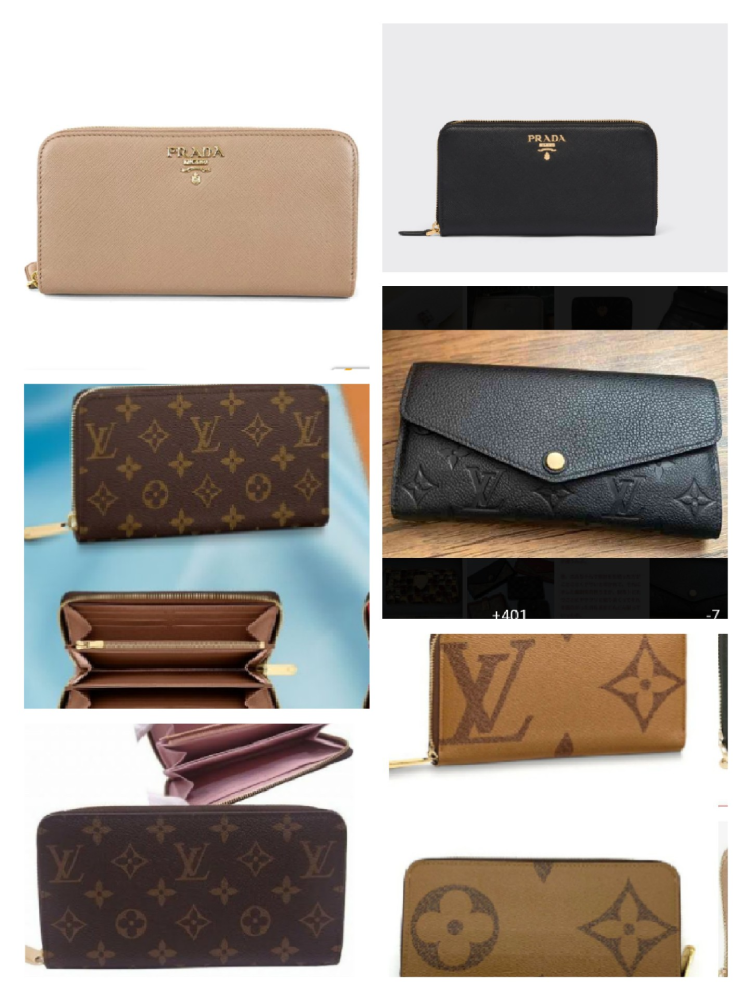 ルイヴィトンプラダコーチの財布で迷ってます。皆さんならどれを購入し