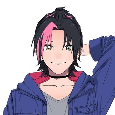 にじさんじの成瀬鳴さんのデビュー当時はピンクのメッシュが入っ