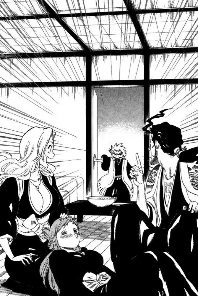 日番谷冬獅郎と乱菊さんと織姫と京楽さんがうつってるこれ コミック Yahoo 知恵袋