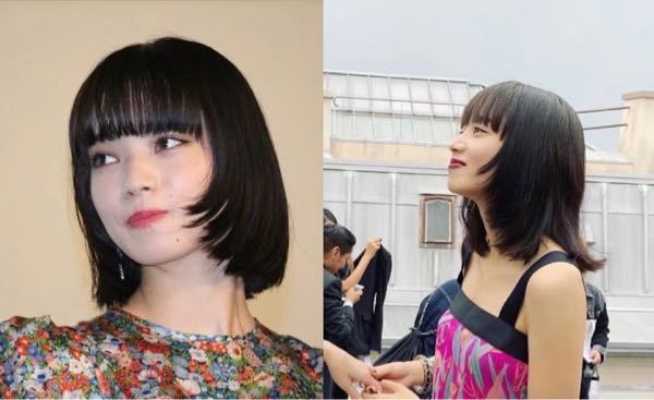 小松菜奈様やあいみょん様のウルフカットは 前のみ ウルフカッ Yahoo 知恵袋