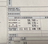 車の保険ですが 解約手続きをしたら代理店から書類が届いてこの部分の意味が分 Yahoo 知恵袋